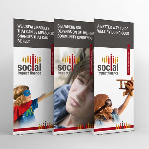 Rollup Banners - Social Impact Finance