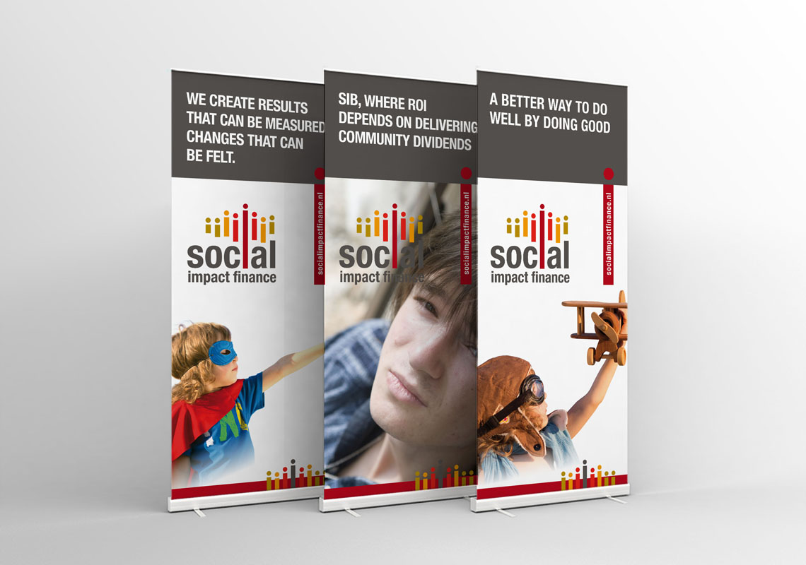Rollup Banners - Social Impact Finance